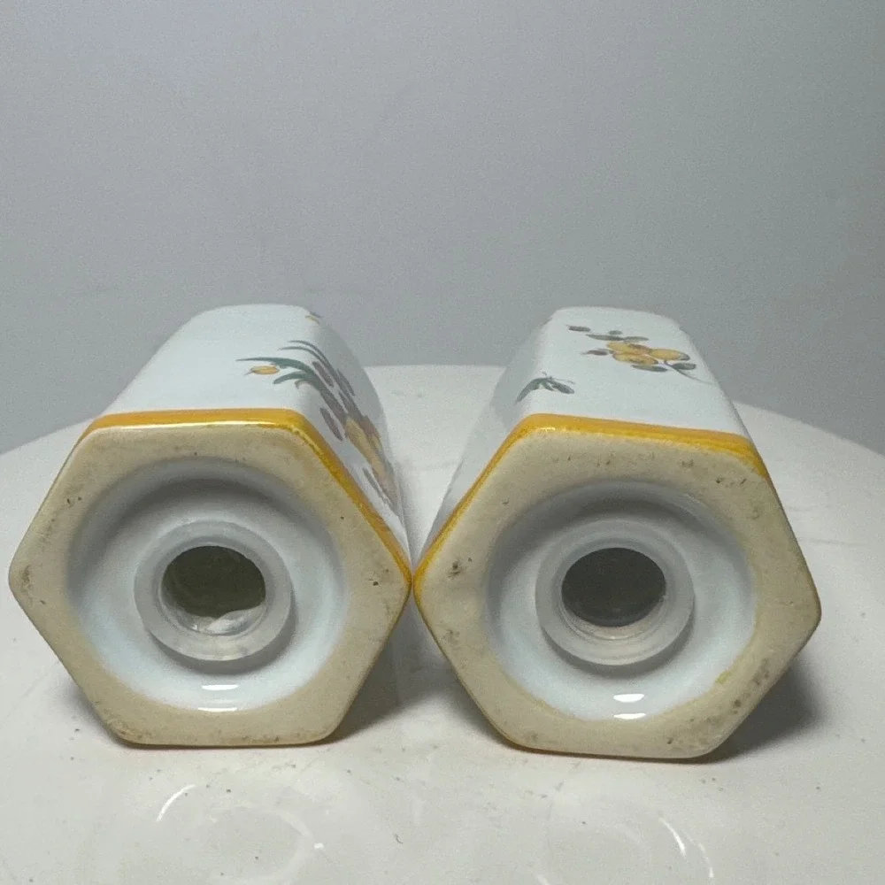 Unbranded Salt and Pepper Shakers OS Multicolor Excellent Bird Fruit Hexagon